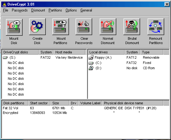 DriveCryptPlusPack Screenshot